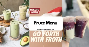 Fruce Menu